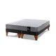 thumbnail image 2 of Cama Europea Zen Pro Cuero Negro 2 Plazas, 2 of 4