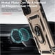 thumbnail image 5 of Estuche GANGXUN para iPhone 15 Pro, soporte giratorio 360°, estilo mecánico y magnético, 5 of 5