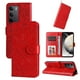 thumbnail image 1 of Funda tipo cartera FOXDOCK para Realme C71 4G , diseño girasol en relieve, cuero PU, cierre magnético, soporte y tarjetero, 1 of 5