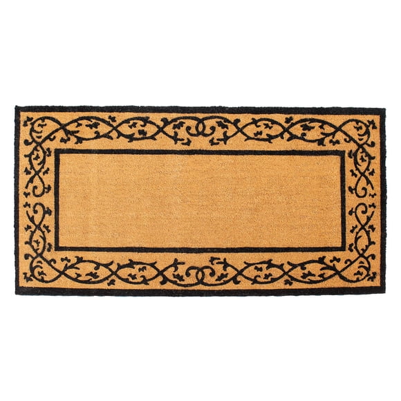 Felpudo Calloway Mills 61 cm x 122 cm Natural/Negro