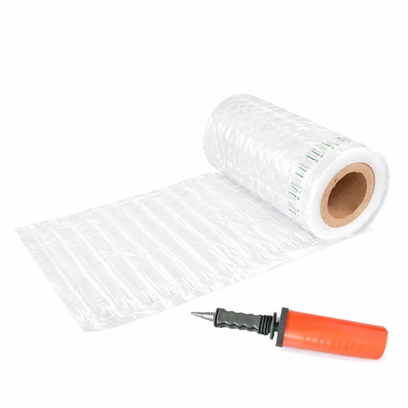 Rollo Embalaje Columna de Aire 55cm x 50m con Inflador