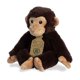 thumbnail image 3 of Peluche Aurora Eco Nation Chimpancé 19 cm Marrón, 3 of 7
