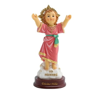 Genérico - Estatua Del Divino Niño, Decoración Catolica De Resina