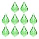 thumbnail image 1 of Uxcell K9 Cristales Colgantes Cuentas Lágrima, 10 Prismas Candelabro 38mm Partes Cuentas Hoja Lámpara DIY Artes Manualidades, Verde Claro, 1 of 7
