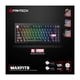 thumbnail image 5 of Teclado Inalámbrico Fantech MK921 MAXFIT8 Black Switch White, 5 of 6