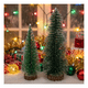 thumbnail image 5 of Pack 2 Minis Árbol De Navidad Cedro Verde Para Escritorio Navidad 2025, 5 of 5