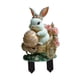 thumbnail image 4 of Letrero de Pascua para jardín, estaca decorativa única para jardín, adorno 2D único, decoración de Pascua para macizos de flores, terraza, valla de, 4 of 5