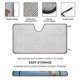 thumbnail image 2 of Parasol Plegable para Parabrisas Desmarcar David 130cm x 70cm, 2 of 6