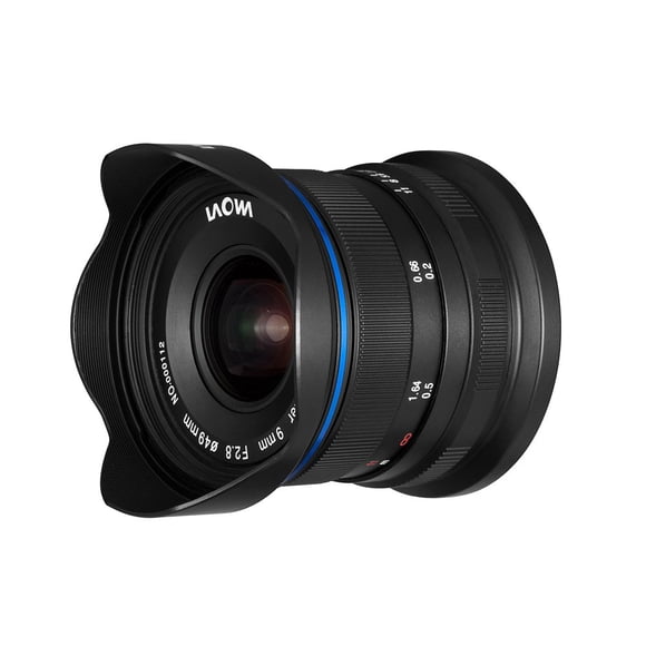 Objetivo LAOWA Venus 9 mm f/2.8 Zero‑D para Canon EF‑M