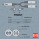 thumbnail image 5 of Cable en Y Hosa YXM-121 XLR3F a Dual XLR3M de 6 pulgadas, 5 of 6