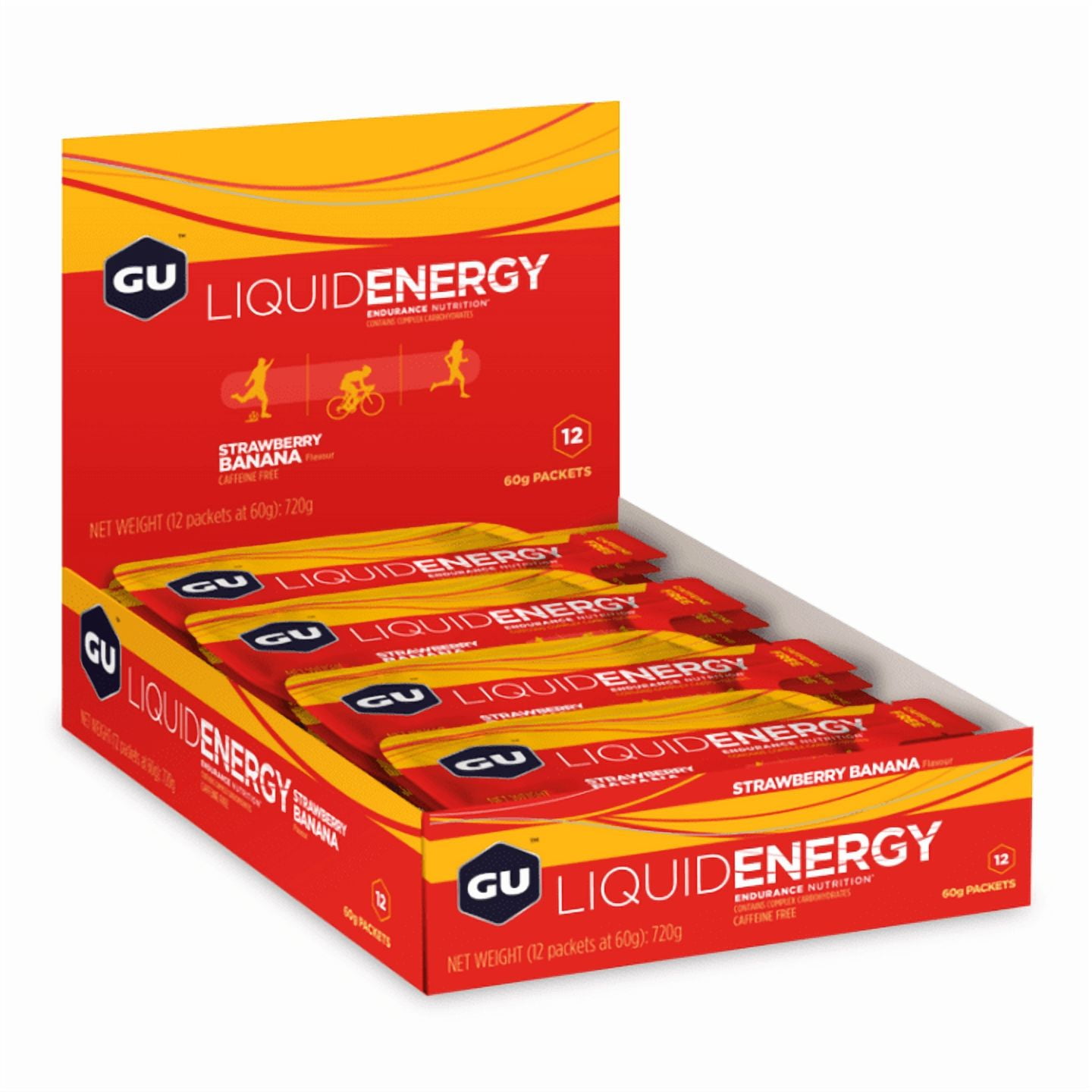 Gu Energy - Gu Box Energy Liquid, Strawberry Banana