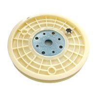 Magideal - Disco De Transmisión Para Bicicleta Estática, Accesorio De 20 Cm, Herramientas De Reparación, Pieza De Bicicleta Estática, Disco De Transmisión Para G Amarillo