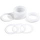 thumbnail image 5 of 20 sellos de silicona reutilizables de grado alimenticio para tapas de tarros de cristal a prueba de fugas, juntas de plástico para tapas de almacenamiento compatibles con Ball, paquete de 20, 5 of 6