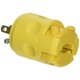 thumbnail image 2 of Enchufe Leviton de vinilo de 2 hilos, 15 A, 115 V, amarillo, 2 of 2