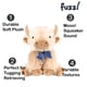 thumbnail image 2 of Juguete para perro Fuzzl Vaca de las Tierras Altas con chillido Mooo de peluche, 2 of 5