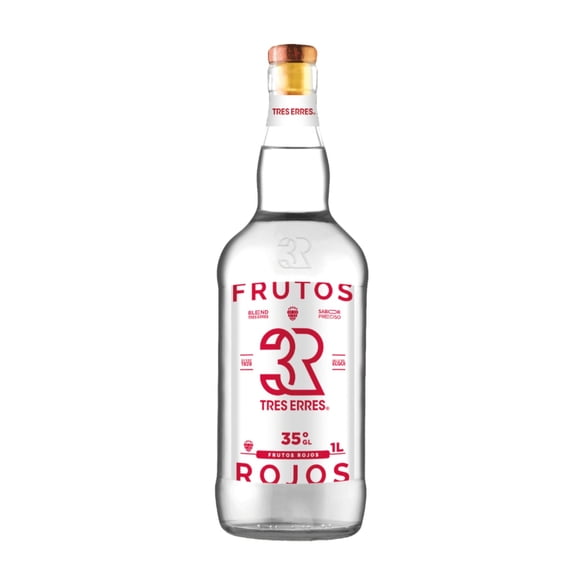Pisco Frutos Rojos 35° Botella, 1000 ml