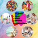 thumbnail image 5 of Bandejas de Arte Eerrhhaq Pack de 10 36x25 cm Multicolor, 5 of 7