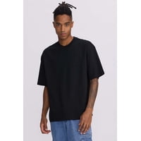 Fashionspark - Polera Hombre Loose Fit Negro