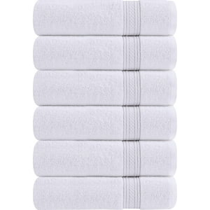 Toallas De Mano Utopia Towels Premium, 100% Algodón, 72 Unidades, Color Blanco