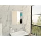 thumbnail image 4 of Botiquin Para Baño Labelle Blanco Con Espejo, 4 of 8