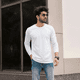 thumbnail image 2 of Polera Algodón Manga Larga Cuello Redondo UV Antipilling Blanco, 2 of 6
