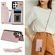 thumbnail image 1 of Crossbody PU Leather Case For Samsung Galaxy S23 S22 Plus Note 20 Ultra Wallet Card Slot Stand Holder Phone Bag Cover, 1 of 3