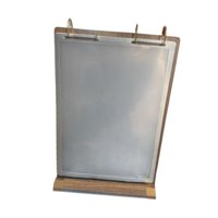 Ioensy - Tarjeta De Escritorio Vertical A4 Con Tapa Para Menú De Tarjetas Con Imágenes, Venta Al Por Menor, Tienda Y Oficina