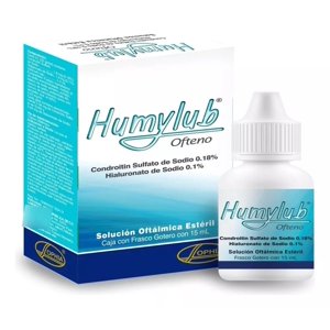 Humylub Ofteno-Nf Solución Oftálmica Esteril 15 Ml
