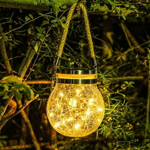 Gen - Luces En Tarro Decorativo Solar 30 Leds Ip65