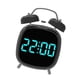 thumbnail image 3 of Reloje de alarma LED electrónica Doble Bell Decoración del hogar Grandes números Descripción Alarma fuerte para la oficina Sleepers pesados ​​Room Azul, 3 of 5