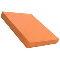 Ioensy - Tpe Yoga Mat Board Estabilidad Suave Para Pilates Fitness Adultos Niños L Naranja