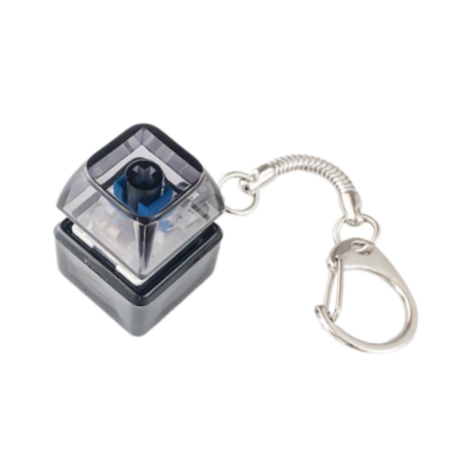 Magideal - Juguete Antiestrés Con Teclado, Botón Mecánico, Accesorios Para Fiestas, Llavero Antiestrés Con Teclado, Portátil, Para Regalo, Adolescentes, Oficina 1 Teclados