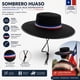 thumbnail image 4 of Sombrero Huaso Chileno Negro Tricolor Ideal Fiestas Patrias, 4 of 4