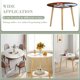 thumbnail image 3 of Pájaro Loco-theme Fitted Round Tablecloths Elastic Edged Table Covers Waterproof Table Cloth for Kitchen Holiday Party Tables Decor 150cm, 3 of 6