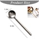 thumbnail image 3 of XmhyTop Cucharas de café 8Pcs Mini Cucharas de postre Cucharadas de té, mango helado de espresso de acero inoxidable para la sopa de pastel de café de té de postre, 5.3 * 1.3 pulgadas 4 colores, 3 of 5