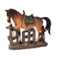 thumbnail image 2 of Colección De Estatuas De Caballos, Adorno Artesanal De Arte Moderno Para Estante De Entrada, Dormitorio, Marrón, 2 of 5
