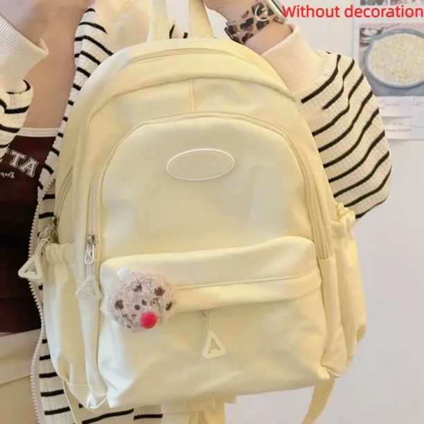 Korean Student School Backpack School Bags For Teenage Girls Cute Women's Backpack Brand Book Pack Nylon Rucksack