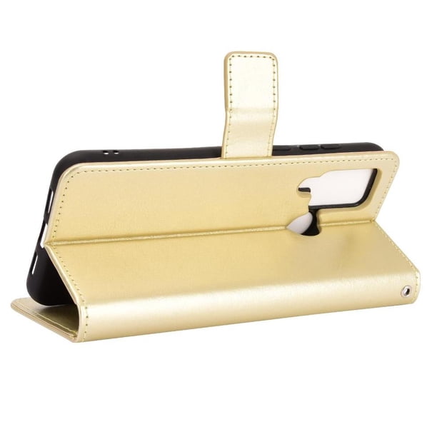 Funda tipo libro para Doogee N20 Pro, cartera todo‑en‑uno, funda multifuncional con tarjetero y correa de muñeca desmontable