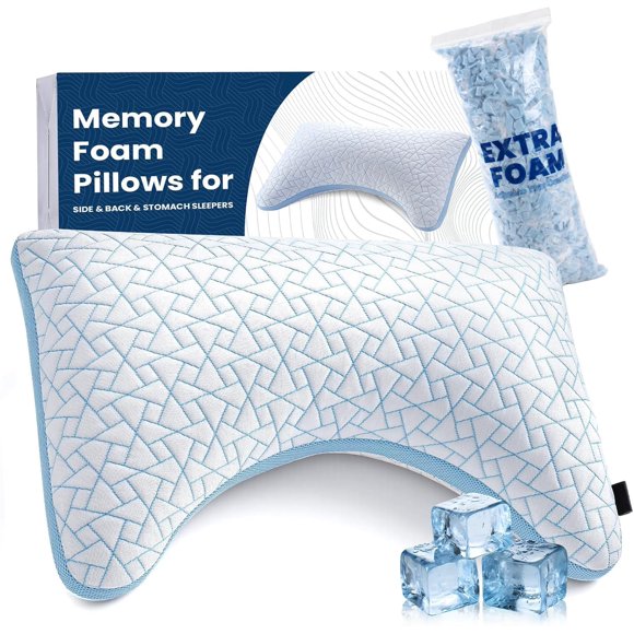 Almohada A-Pce de espuma viscoelástica refrescante – juego de 1
