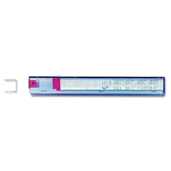Cartucho de grapas Rapid K12 rojo para grapadora de cartuchos de uso pesado