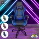 thumbnail image 4 of Silla Gamer Empoli Odín Ergonómica Apoyapiés Azul, 4 of 4