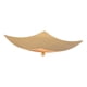 thumbnail image 2 of Bandeja Decorativa 25x25x5 Cm Dorado, 2 of 3