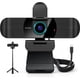 thumbnail image 1 of Cámara web Pro HD 1080p/30fps con trípode, cámara externa USB-C para PC, 1 of 3