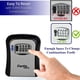 thumbnail image 2 of Caja de Seguridad para Llaves Fortis Lock con Código de 4 Dígitos Resistente a la Intemperie, 2 of 7