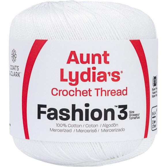 Hilo para crochet Aunt Lydia Fashion 150 yardas