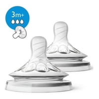 Avent Tetina Natural Flujo Medio 3M+