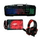 thumbnail image 1 of Kit Gamer Teclado Mousepad Audifono Mouse Negro, 1 of 2