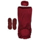 thumbnail image 5 of Fundas De Asiento De Silla De Oficina Para Silla De Juegos De Oficina Sillas Giratorias De Escritorio Para Computadora Rojo Oscuro, 5 of 5