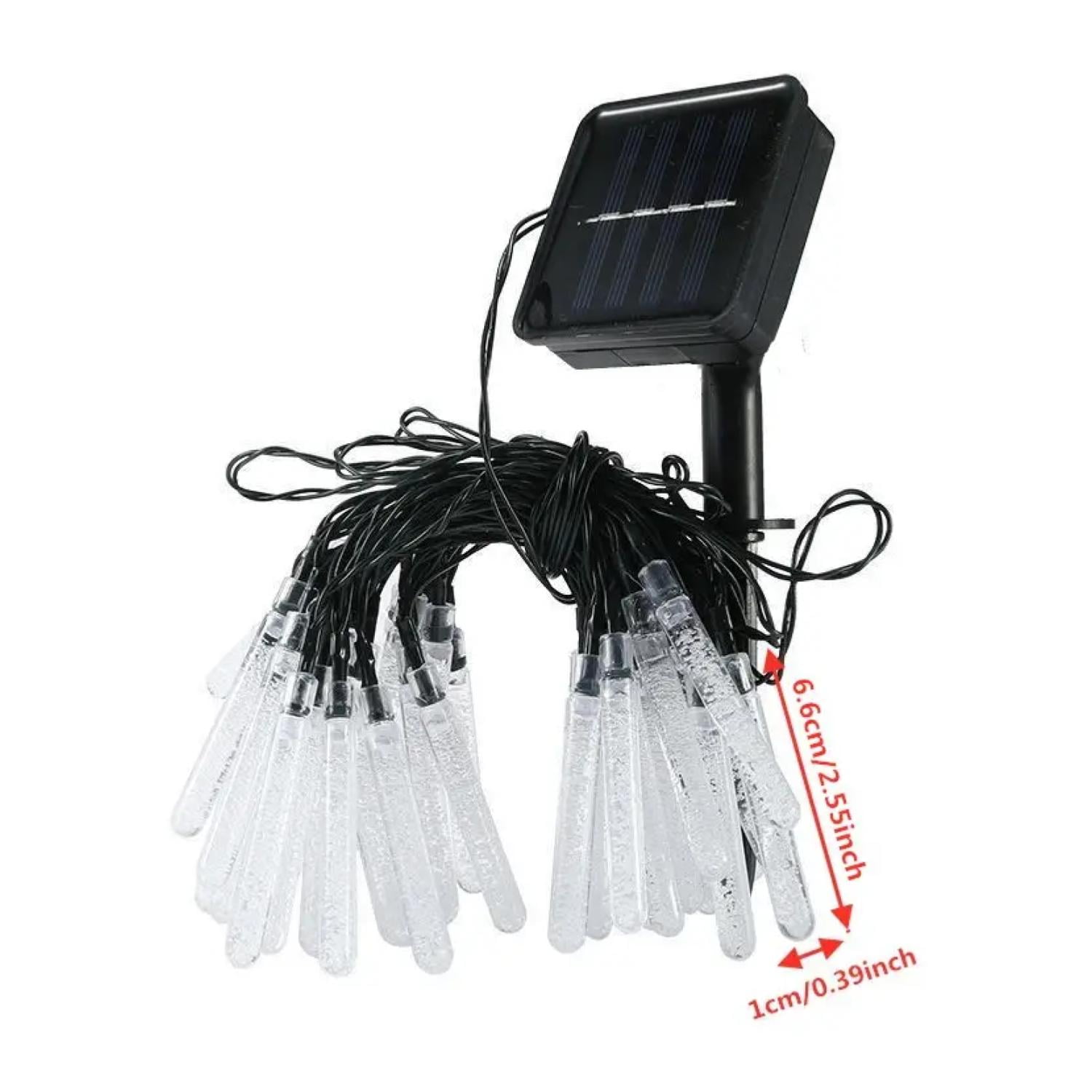 Genérico - Juego De Luces Led De Exterior Recargables Solar Estaca