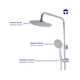 thumbnail image 2 of Columna De Ducha Simple Con Llave De Paso, 2 of 3